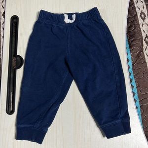 Carters baby boy super soft blue joggers. 12 month with 100% polyester